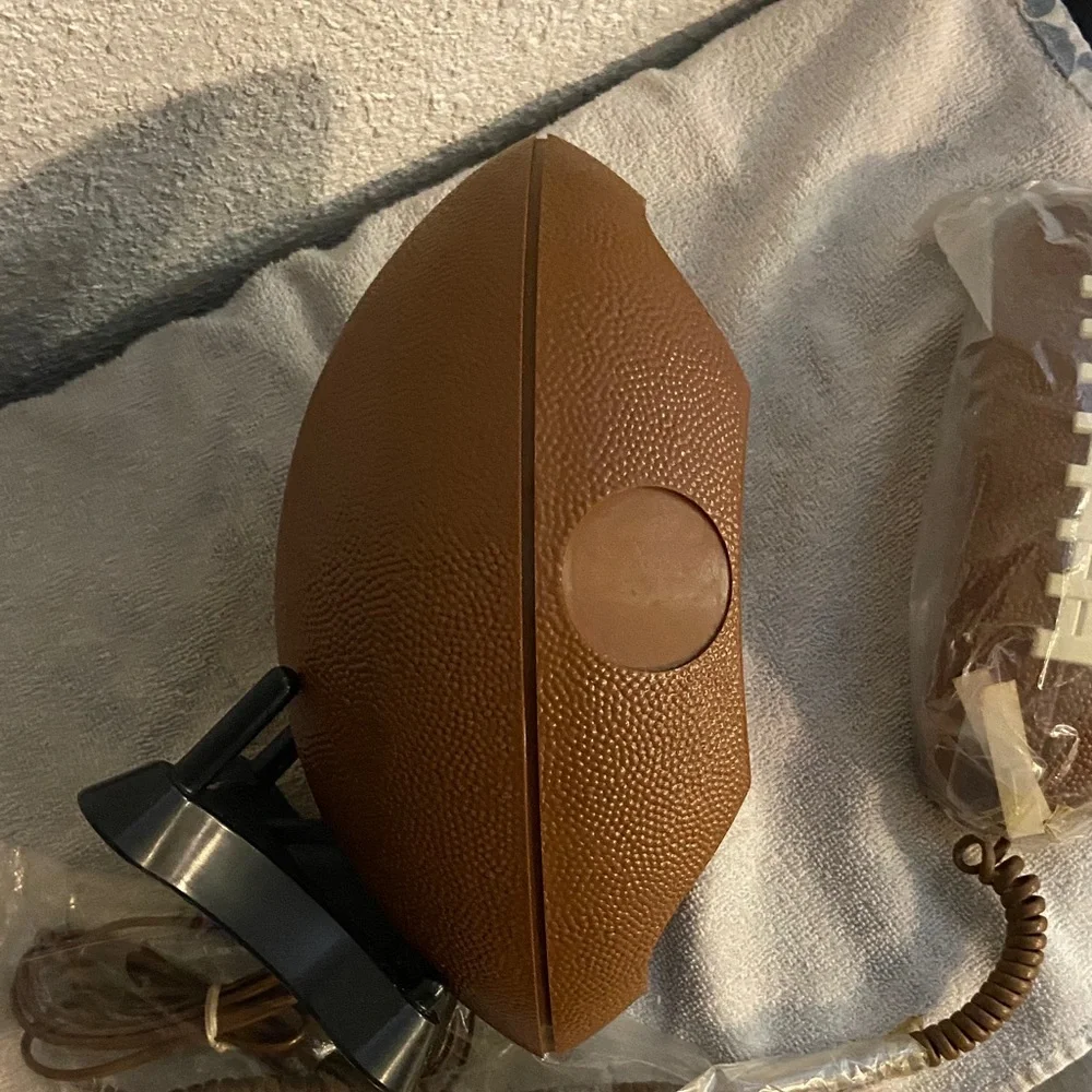 NFL Brown Football Phone with Stand